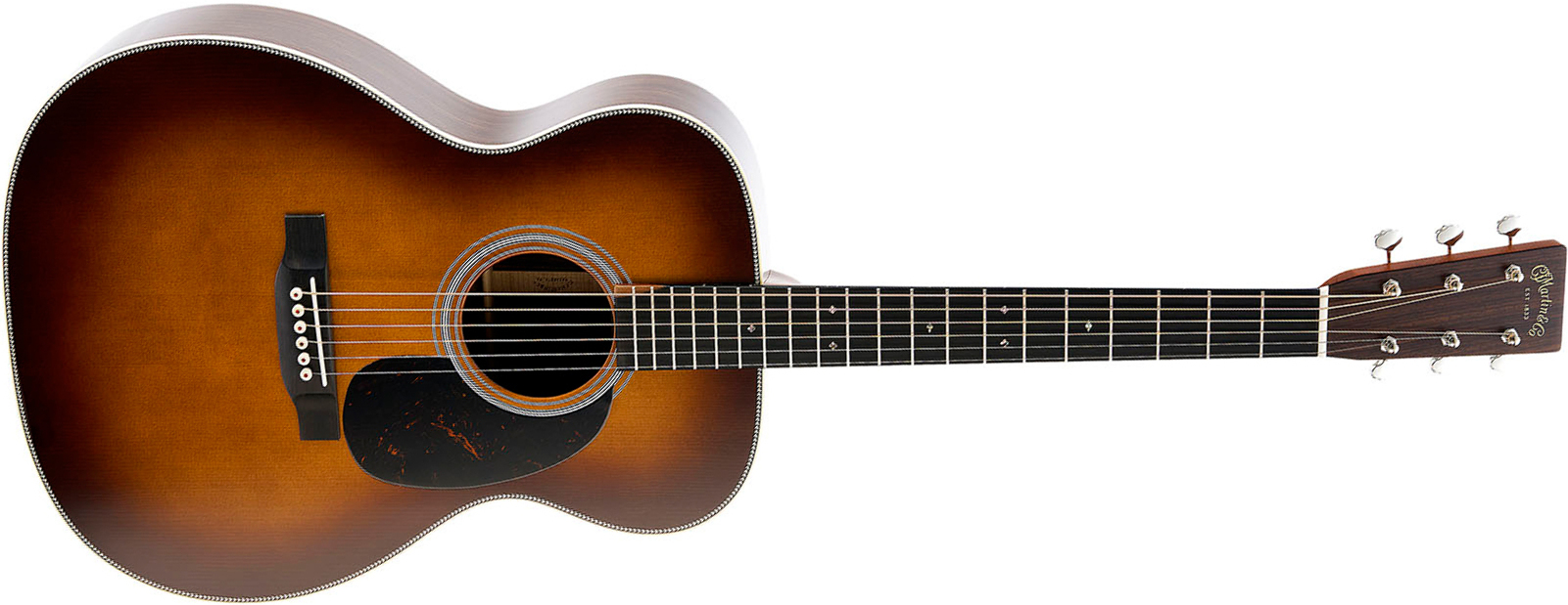 Martin 00028 Standard Golden Era 000 Shsc Epicea Palissandre Eb - Gloss 1933 Ambertone - Volksgitaar - Main picture