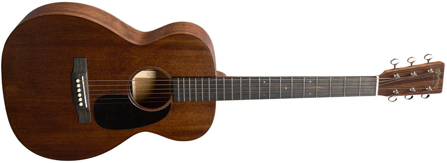 Martin 017 Standard Golden Era Shsc Tout Acajou Eb - Natural Satin - Folk gitaar - Main picture