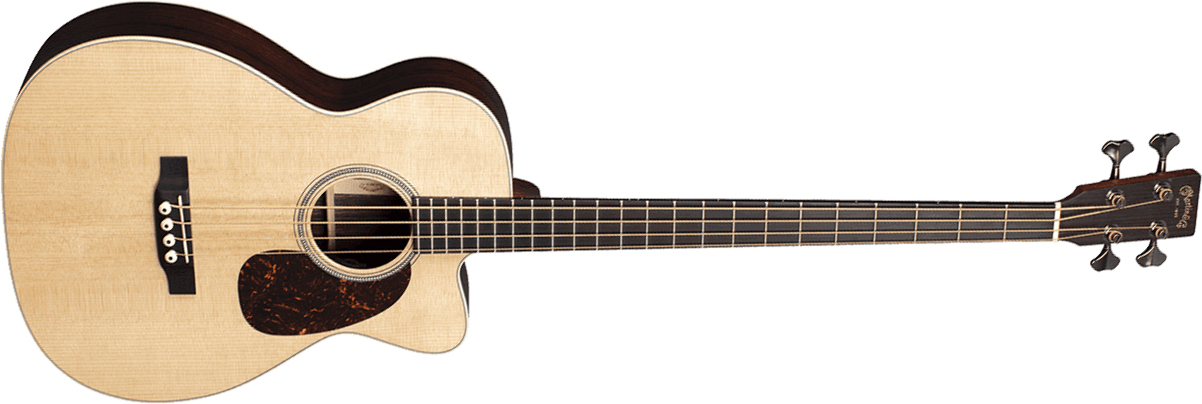 Martin Bc-16e Cw Epicea Palissandre Rw - Natural - Akoestische bas - Main picture
