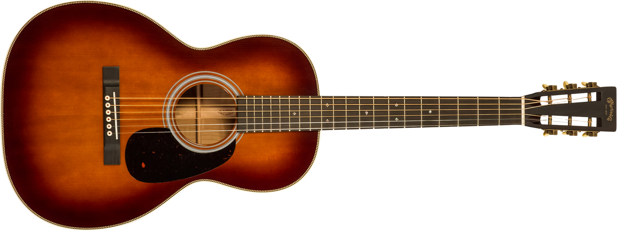 Martin Custom Shop Cs-0012-c2055903 12-fret Shsc Epicea Carpathes / Myrte Eb #2707286 - 1933 Ambertone - Volksgitaar - Main picture