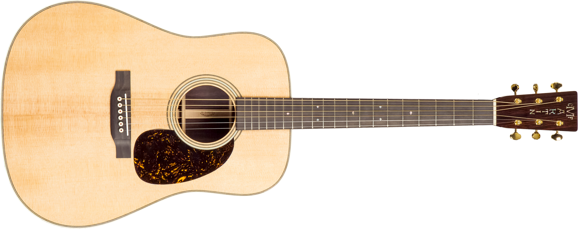 Martin Custom Shop Cs-d-c23036016 Dreadnought Epicea Palissandre Eb #2814869 - Natural - Volksgitaar - Main picture