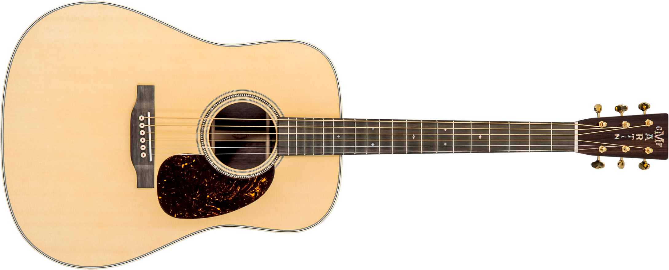 Martin Custom Shop Cs-d-c23036411 Dreadnought Epicea Palissandre Eb #2814866 - Natural Aging Toner - Volksgitaar - Main picture