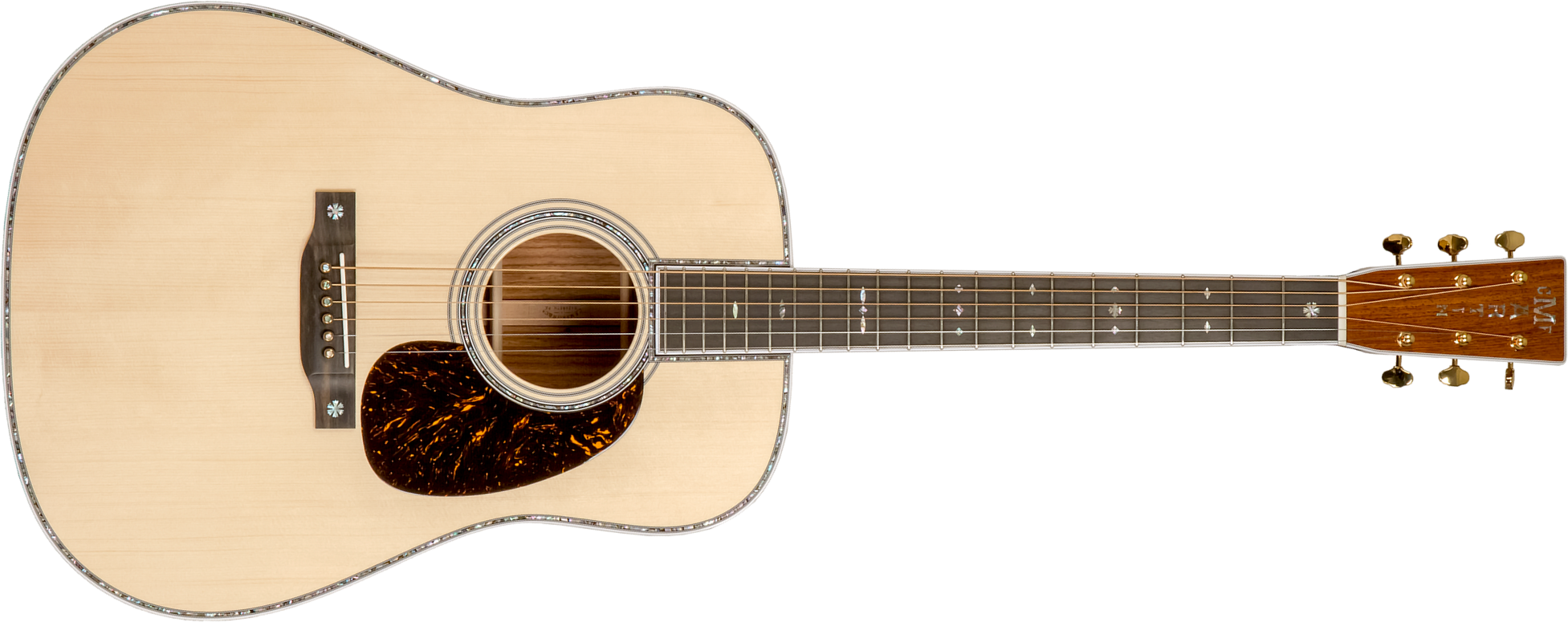 Martin Custom Shop Cs-d-c23036416 Dreadnought Epicea Palissandre Eb #2816485 - Natural - Volksgitaar - Main picture