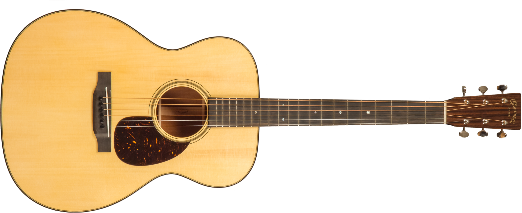 Martin Custom Shop Cs-om-c23035507 Orchestra Epicea Acajou Eb #2816489 - Natural Aging Toner - Volksgitaar - Main picture