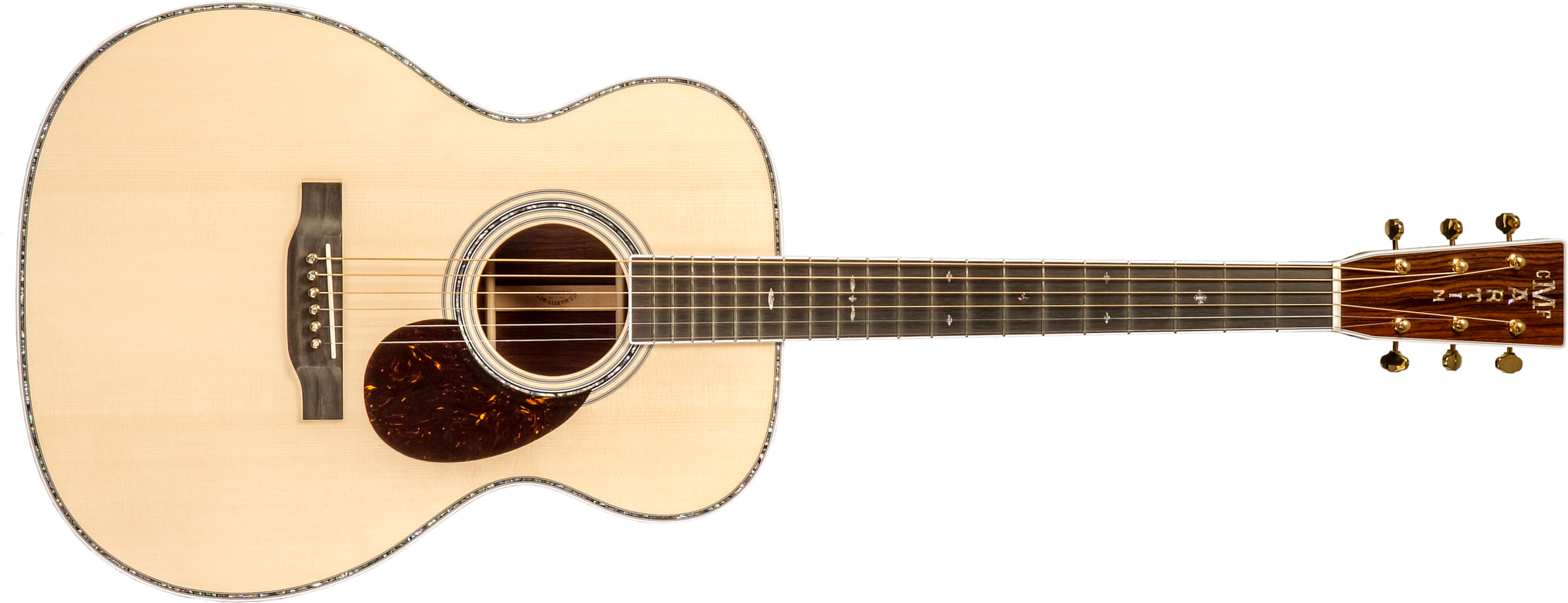 Martin Custom Shop Cs-om-c23035510 Orchestra Epicea Cocobolo Eb #2816488 - Natural - Volksgitaar - Main picture