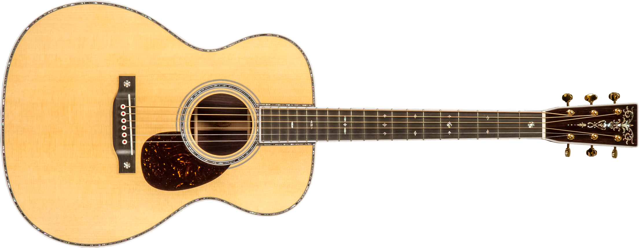 Martin Custom Shop Cs-om-c23036409 Orchestra Epicea Palissandre Eb #2814867 - Natural Aging Toner - Volksgitaar - Main picture