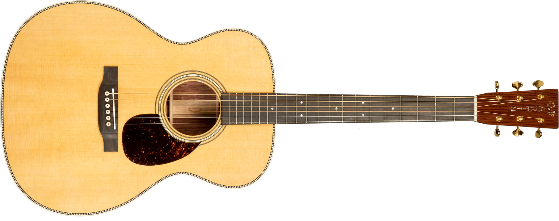 Martin Custom Shop Cs-om-c23036426 Orchestra Epicea Palissandre Eb #2814865 - Natural Aging Toner - Volksgitaar - Main picture
