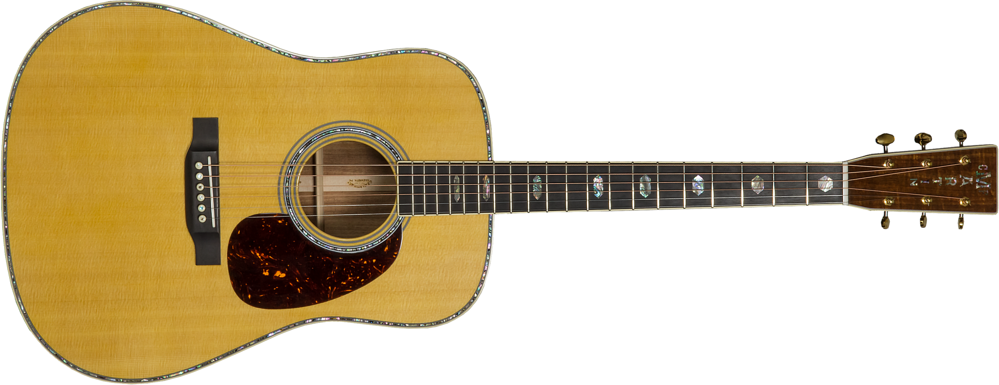 Martin Custom Shop Dreadnought Epicea Blackwood Eb #2375261 - Natural - Westerngitaar & electro - Main picture