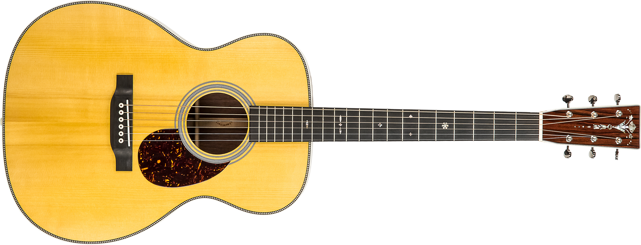 Martin Custom Shop Om Epicea Palissandre Guatemala #2113357 - Natural - Westerngitaar & electro - Main picture