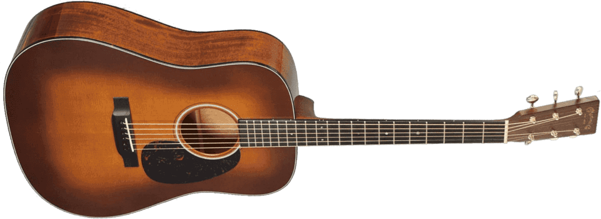 Martin D-18 Standard Dreadnought Epicea Acajou Eb - Amberstone - Westerngitaar & electro - Main picture