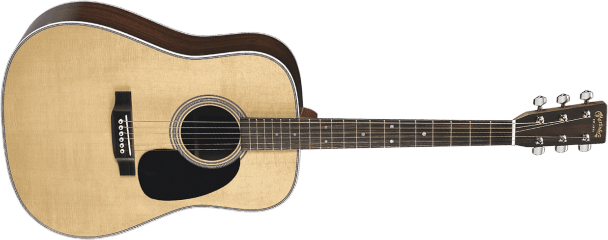 Martin D-28-lrb Standard Lr Baggs Anthem Dreadnought Epicea Palissandre Eb - Natural - Westerngitaar & electro - Main picture