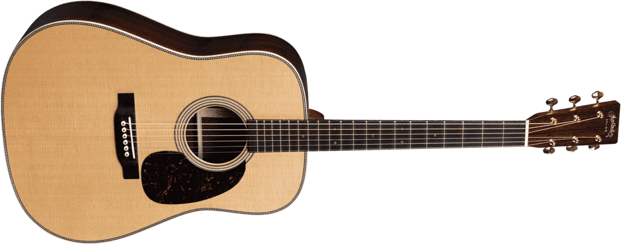 Martin D-28 Modern Deluxe Dreadnought Epicea Palissandre Eb - Natural - Westerngitaar & electro - Main picture