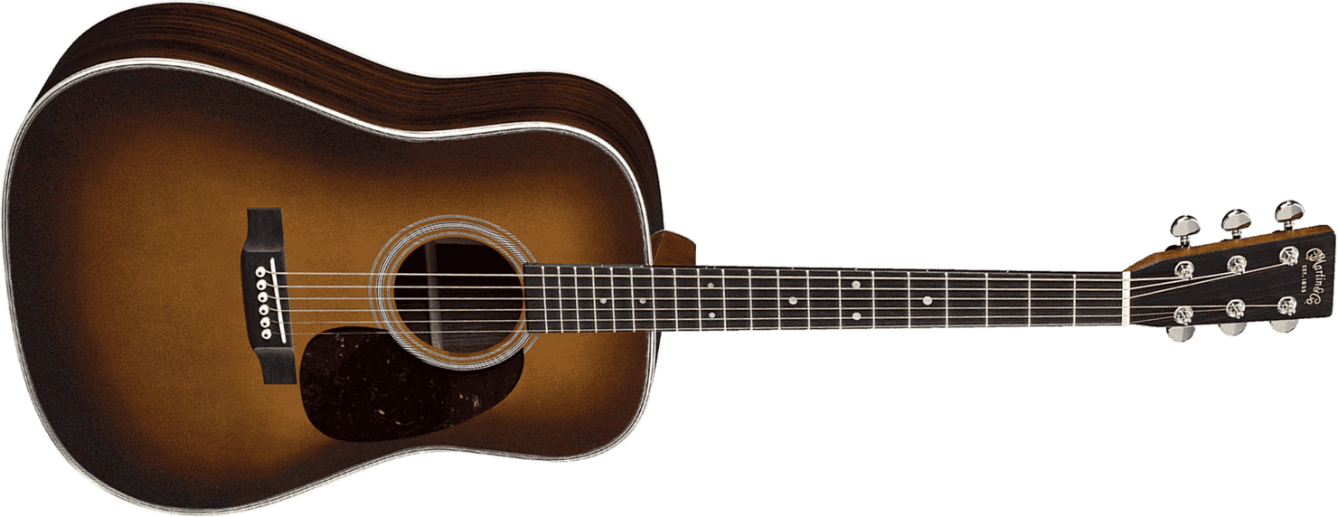 Martin D-28 Standard Re-imagined Dreadnought Epicea Palissandre Eb - Ambertone Aging Toner - Westerngitaar & electro - Main picture