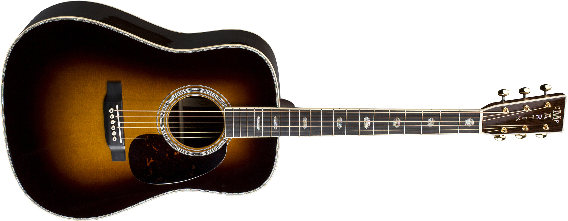 Martin D-41 Standard Re-imagined Dreadnought Epicea Palissandre - Sunburst - Westerngitaar & electro - Main picture