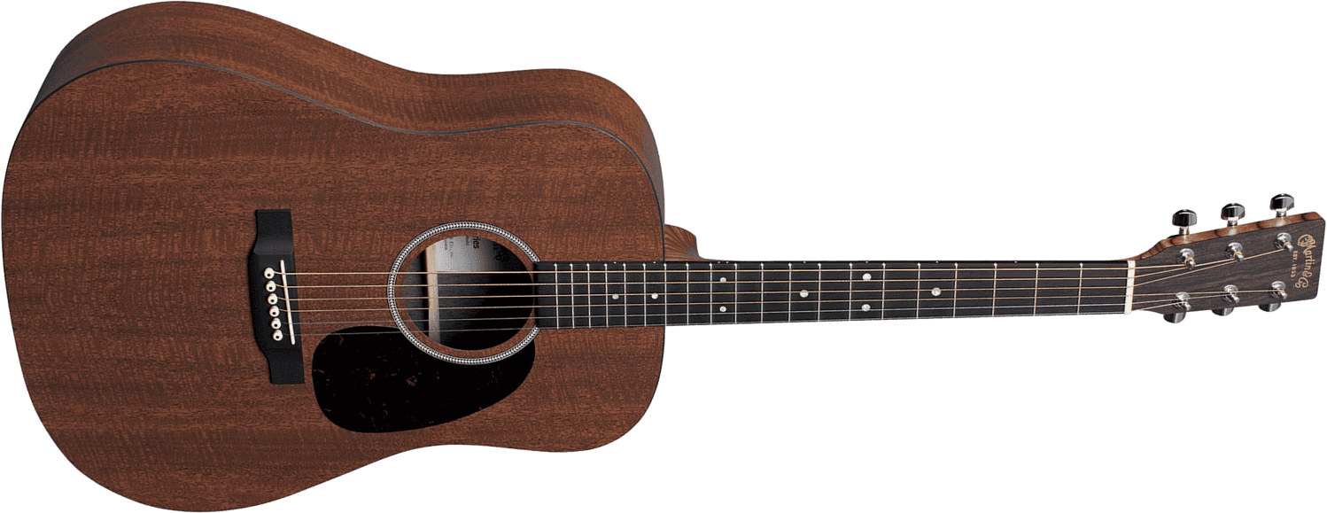 Martin D-x1e Dreadnought Hpl Acajou Ric +housse - Naturel - Westerngitaar & electro - Main picture