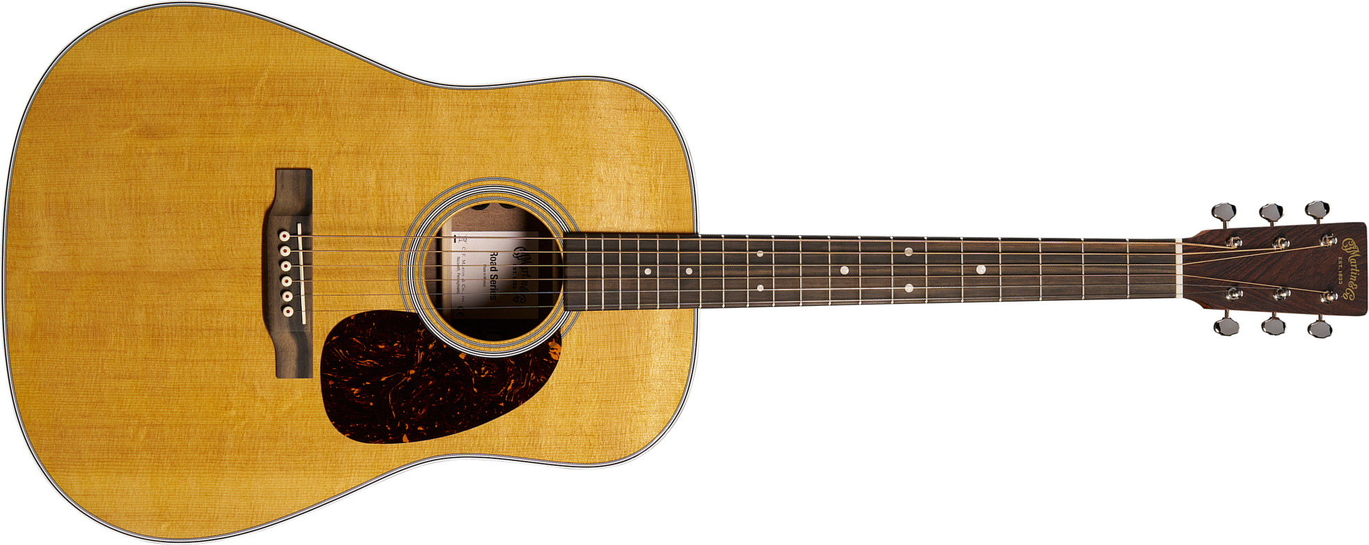 Martin D13e Retro Road Dreadnought Epicea Noyer Eb - Aging Toner - Folk gitaar - Main picture