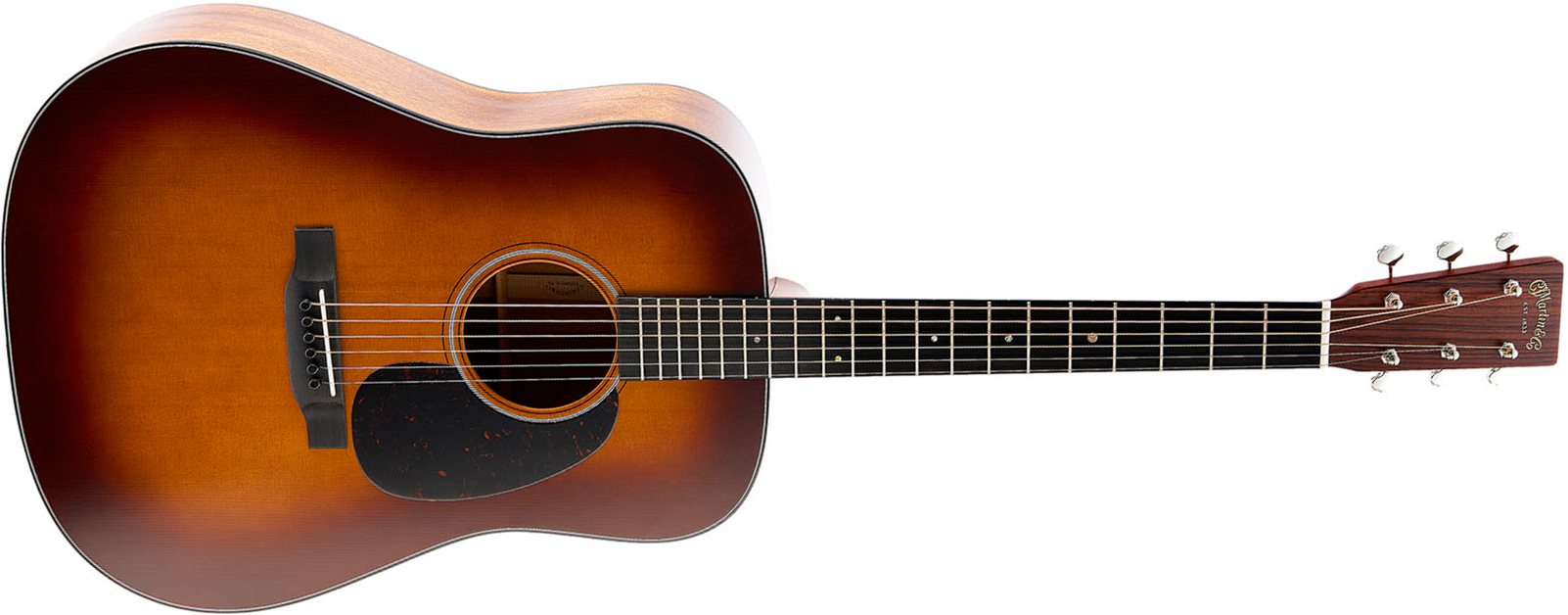 Martin D18 Standard Golden Era Dreadnought Epicea Acajou Eb - Gloss 1933 Ambertone - Volksgitaar - Main picture