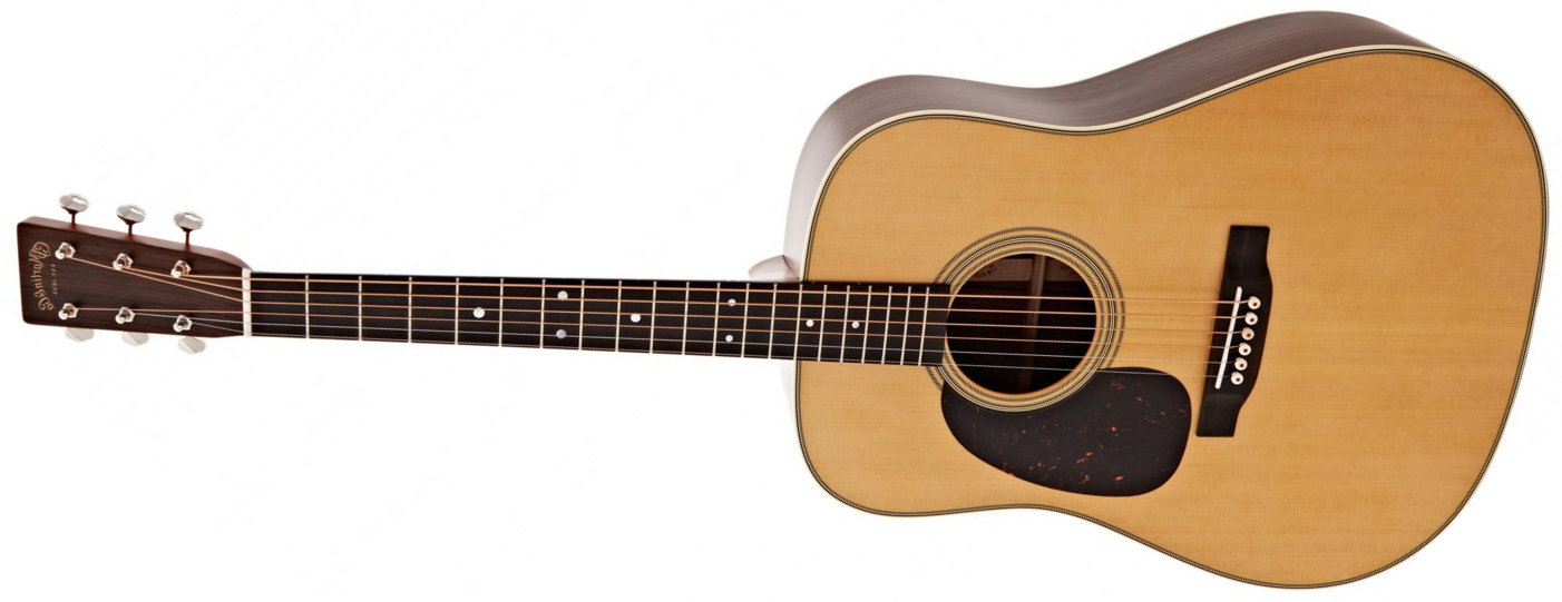 Martin D28 Lh Standard Golden Era Dreadnought Gaucher Epicea Palissandre Eb - Satin Natural - Volksgitaar - Main picture