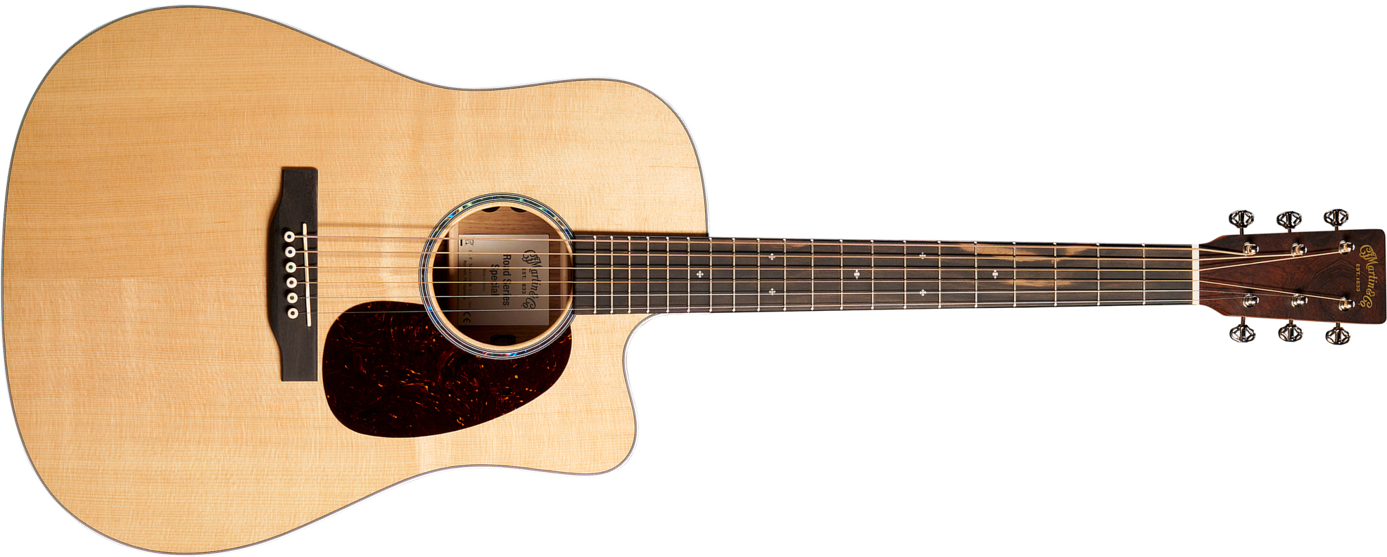 Martin Dc13e Modern Road Dreadnought Epicea Koa Eb - Natural - Folk gitaar - Main picture