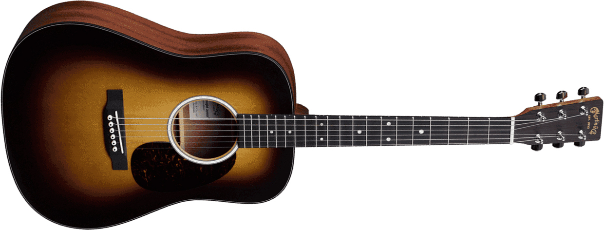 Martin Djr-10e Dreadnought Junior  Epicea Sapele Ric +housse - Burst Satin - Western reisgitaar - Main picture