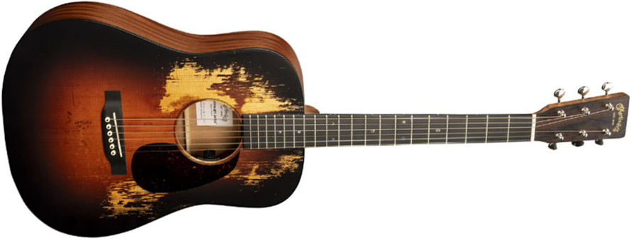 Martin Djre Junior Streetlegend Dreadnought 15/16 Epicea Sapele Ric - Burst Satin - Volksgitaar - Main picture