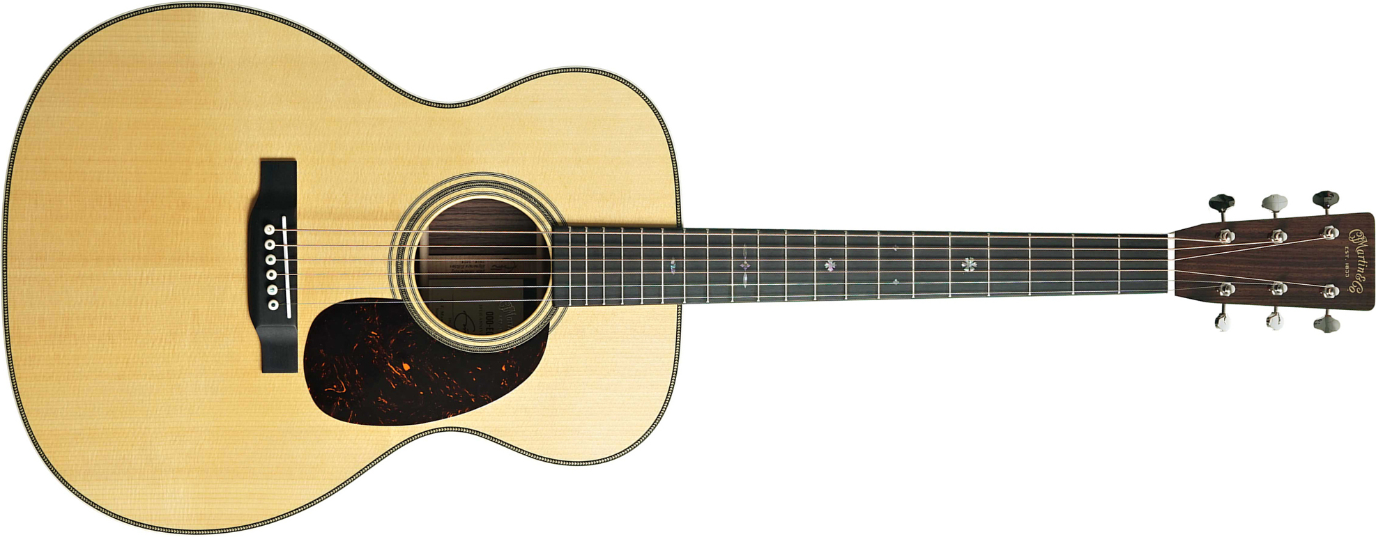 Martin Eric Clapton 000ec 30th Anniversary Epicea Palissandre Rw - Natural Antique Toner - Volksgitaar - Main picture