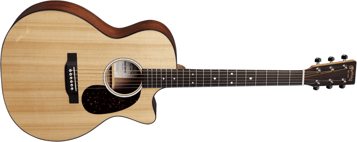 Martin Gpc-11e Grand Performance Cw Epicea Sapele Ric +etui - Natural Gloss Top - Elektro-akoestische gitaar - Main picture