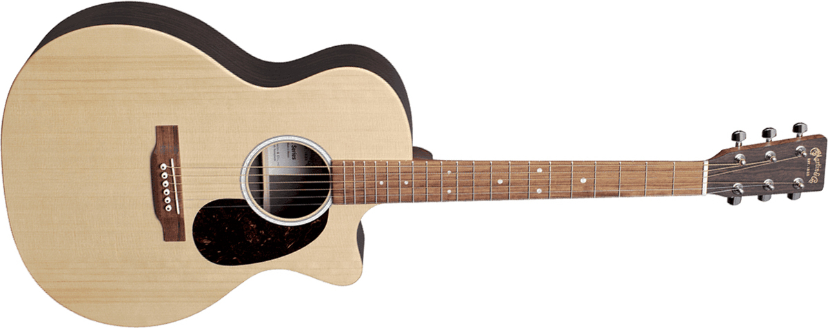 Martin Gpc-x2e Rosewood Grand Performance Cw Hpl Palissandre - Natural - Elektro-akoestische gitaar - Main picture