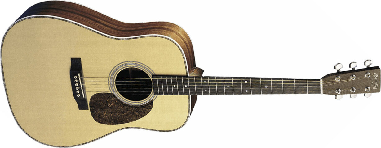 Martin Hd-28 Standard Dreadnought Epicea Palissandre - Natural - Westerngitaar & electro - Main picture