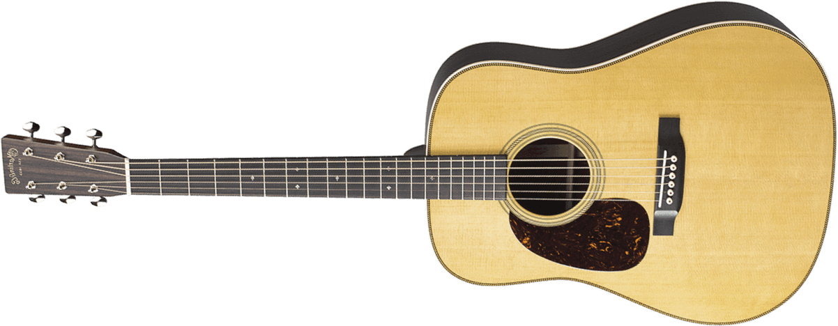 Martin Hd28 Lh Standard Golden Era Dreadnought Gaucher Epicea Palissandre Eb - Gloss Natural - Volksgitaar - Main picture