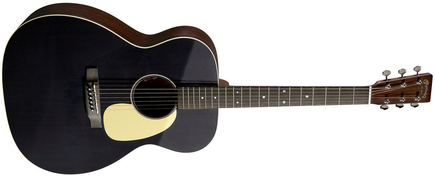 Martin J16e Jumbo Epicea Palissandre Eb - Black Smoke - Folk gitaar - Main picture