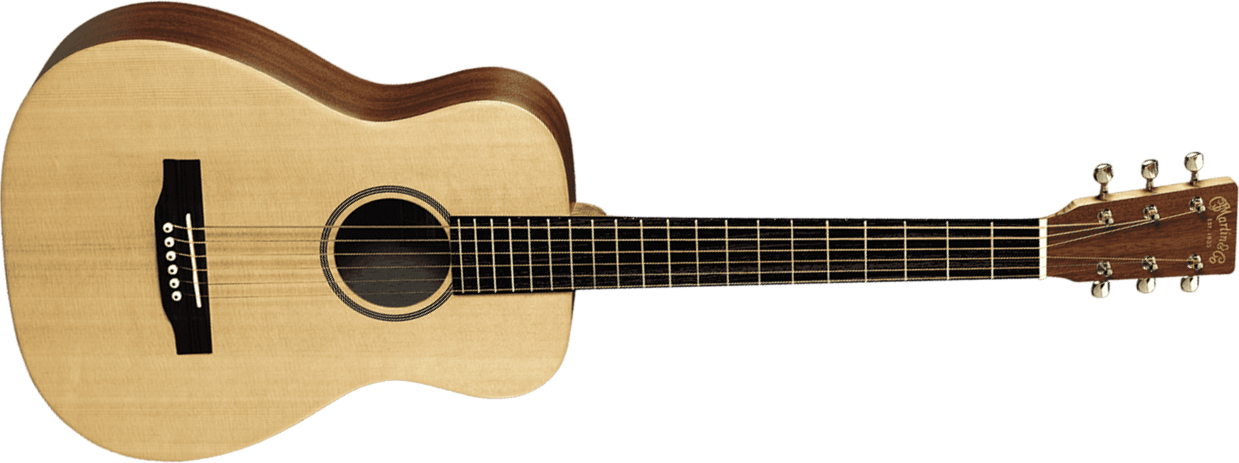 Martin Lx1 Little Martin Dreadnought Natural Satin - Western reisgitaar - Main picture