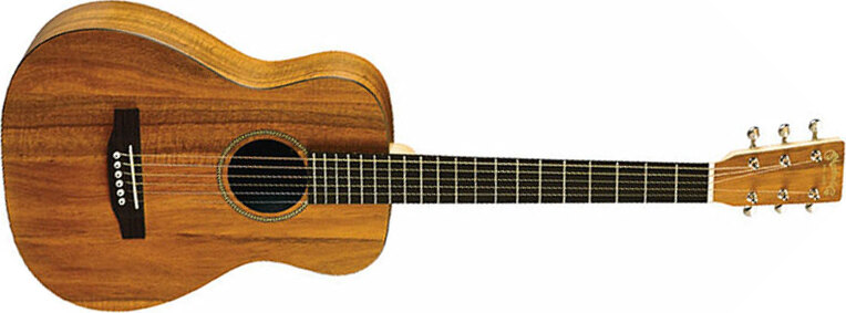 Martin Lxk2 Little Martin Dreadnought Mini Tout Koa Hpl Ric - Hpl Natural - Western reisgitaar - Main picture