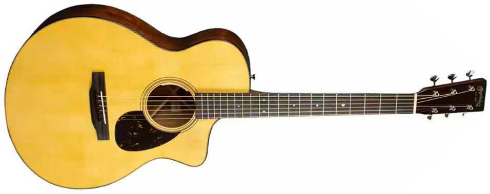 Martin Sc18e Lr Baggs Anthem Standard Om Cw Epicea Acajou Eb - Natural Aging Toner - Volksgitaar - Main picture