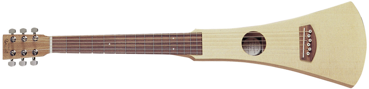 Martin Steel String Backpacker Guitar Left-handed - Natural Satin - Western reisgitaar - Main picture