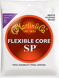 Westerngitaarsnaren Martin Acoustic FX775 Phosphor Bronze Flexible Core 011-052 - Snarenset