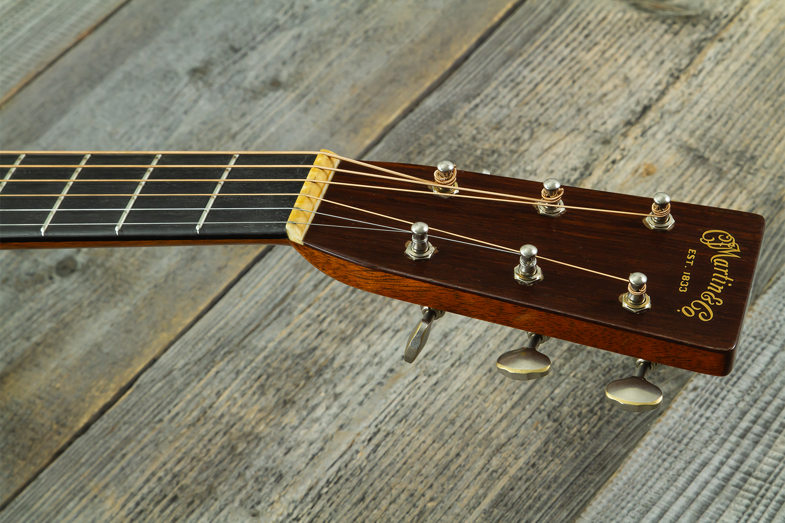 Martin Custom Shop 00042 Shsc Epicea Sitka / Palissandre Honduras Eb #2969056 - Natural Aging Toner - Folk gitaar - Variation 7