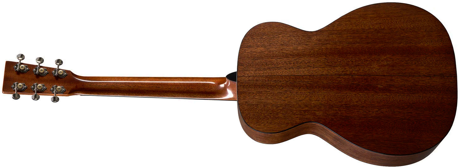 Martin Custom Shop 018 Parlor Shsc Epicea Acajou Eb - Natural Vintage Gloss Aging Toner - Folk gitaar - Variation 1