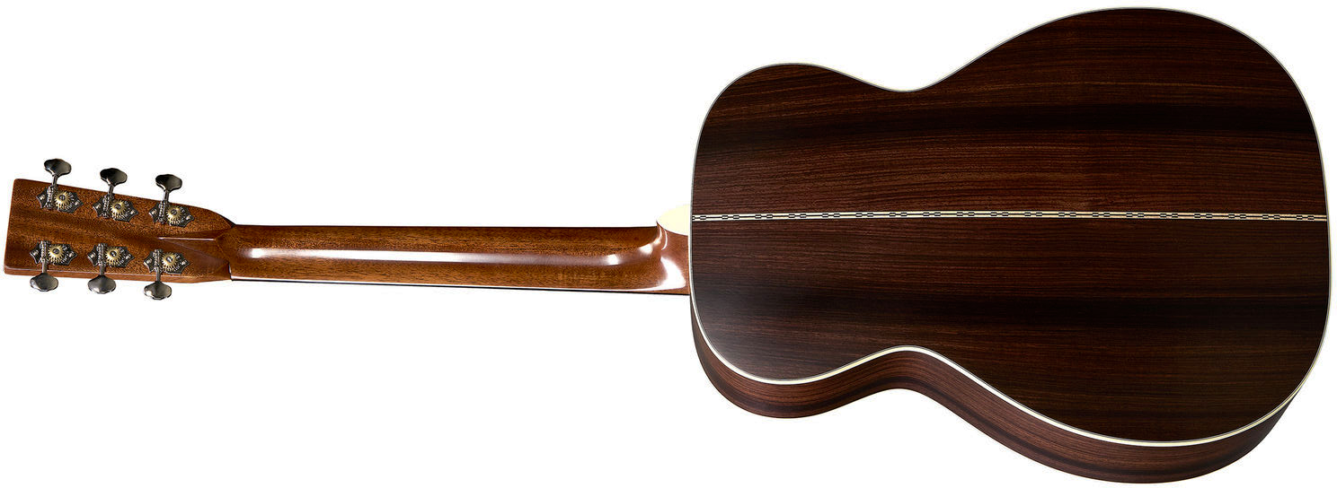 Martin Custom Shop 028 Parlor Shsc Epicea Palissandre Eb - Natural Vintage Gloss Aging Toner - Folk gitaar - Variation 1