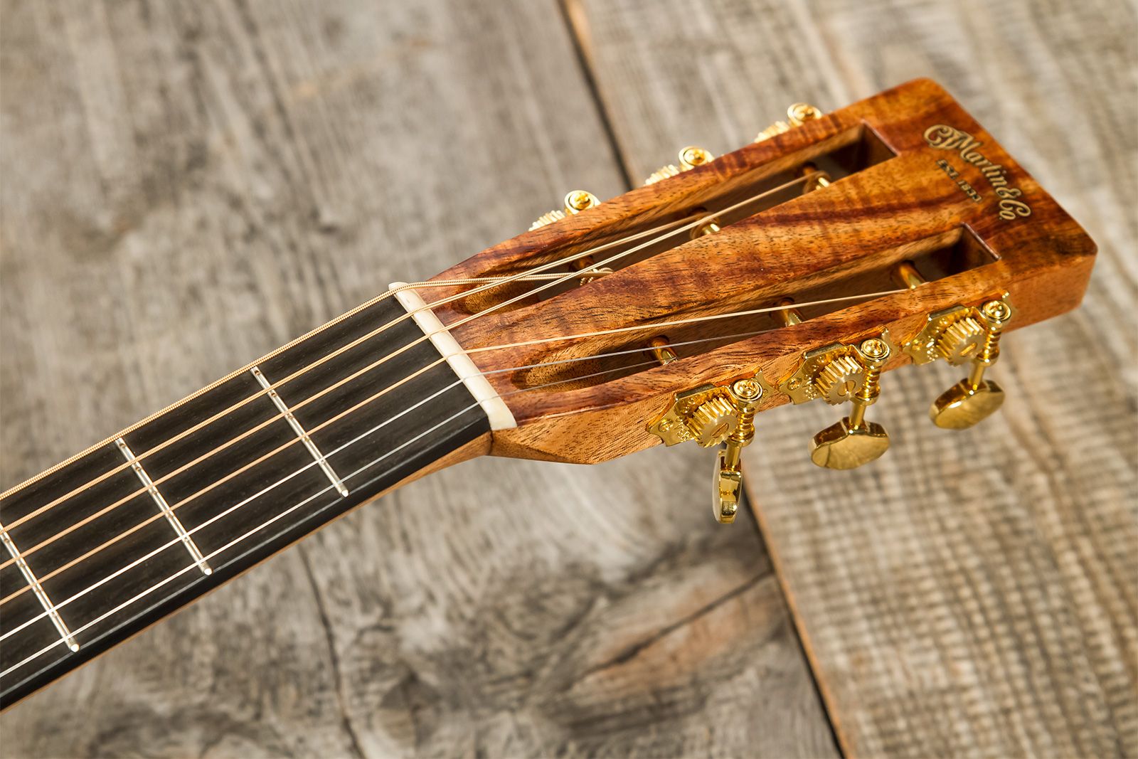 Martin Custom Shop Cs-000-c23036788 12-fret Epicea Koa Eb #2814830 - Natural - Volksgitaar - Variation 7