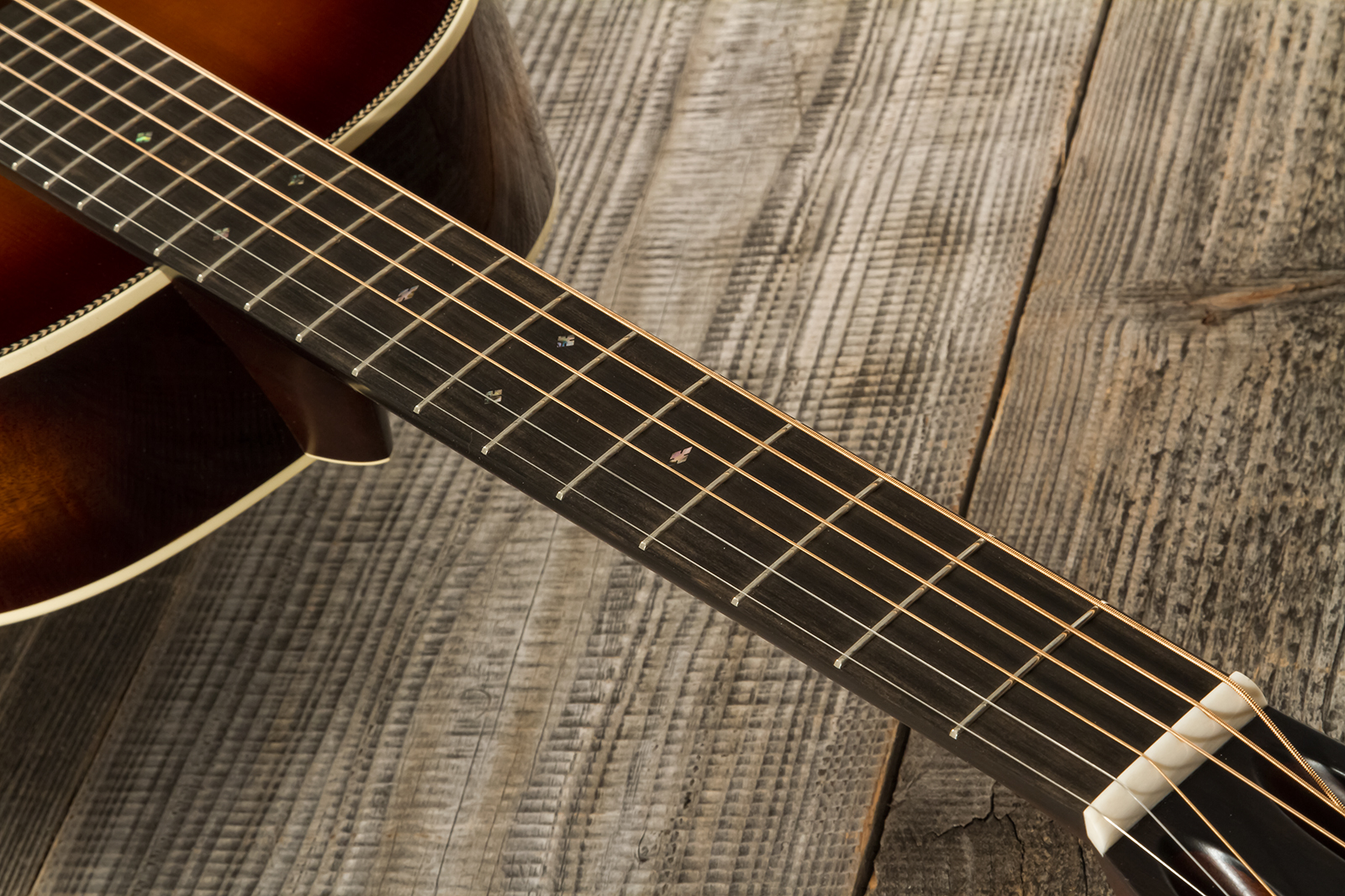 Martin Custom Shop Cs-0012-c2055903 12-fret Shsc Epicea Carpathes / Myrte Eb #2707286 - 1933 Ambertone - Volksgitaar - Variation 5