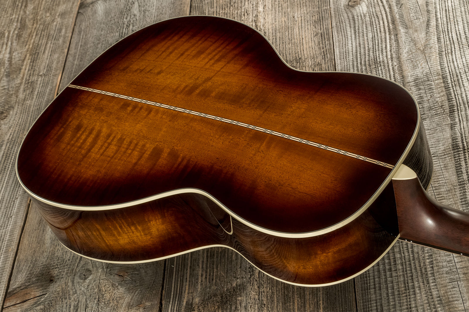 Martin Custom Shop Cs-0012-c2055903 12-fret Shsc Epicea Carpathes / Myrte Eb #2707286 - 1933 Ambertone - Volksgitaar - Variation 6