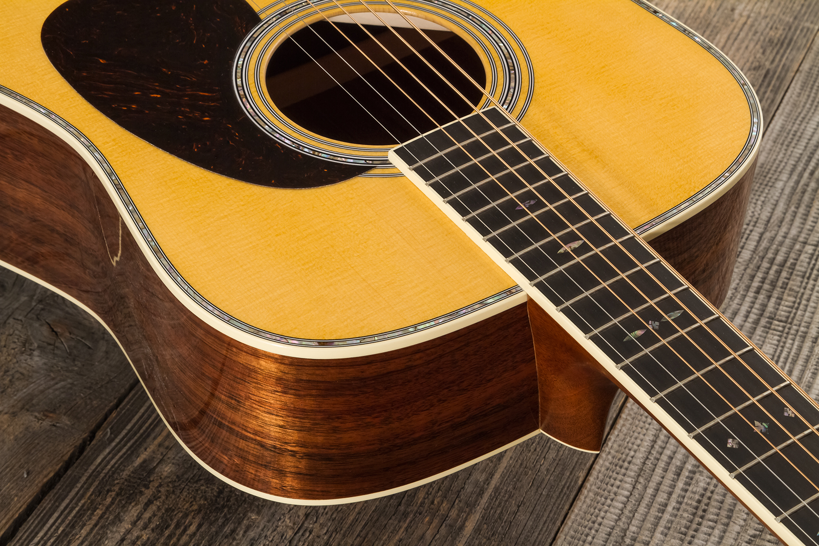 Martin Custom Shop Cs-d-3751424 Dreadnought Epicea Sitka / Tasmanian Blackwood #2719751 - Natural - Volksgitaar - Variation 4