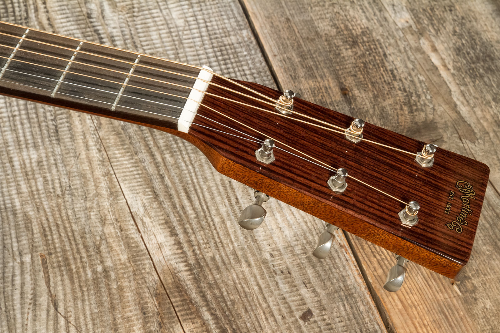 Martin Custom Shop Cs-d-c22025673 Dreadnought Epicea Vts Acajou Eb #2736834 - Natural Aging Toner - Westerngitaar & electro - Variation 7