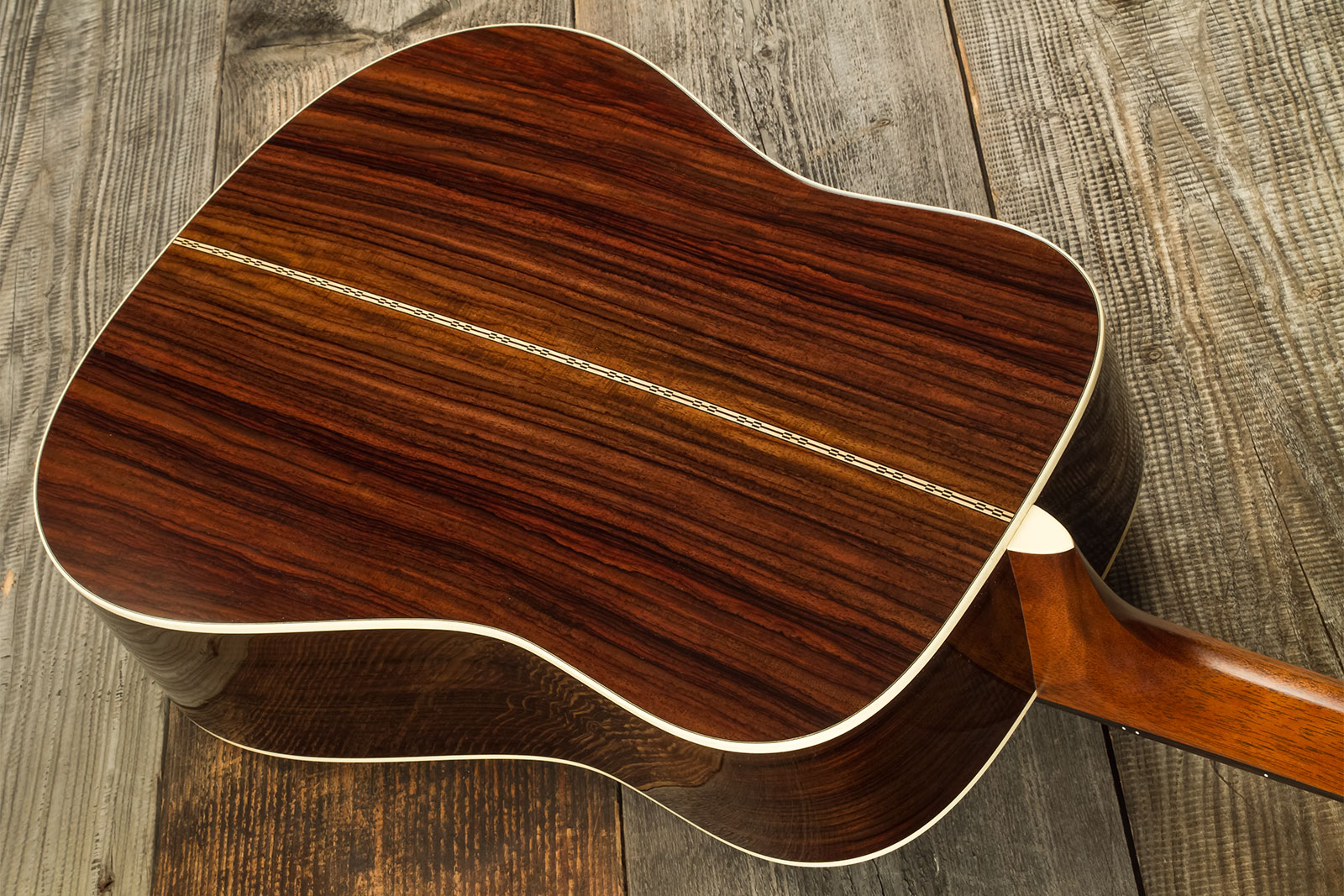 Martin Custom Shop Cs-d-c23036012 Dreadnought Epicea Adirondack Palissandre Eb #2814870 - Natural - Volksgitaar - Variation 5