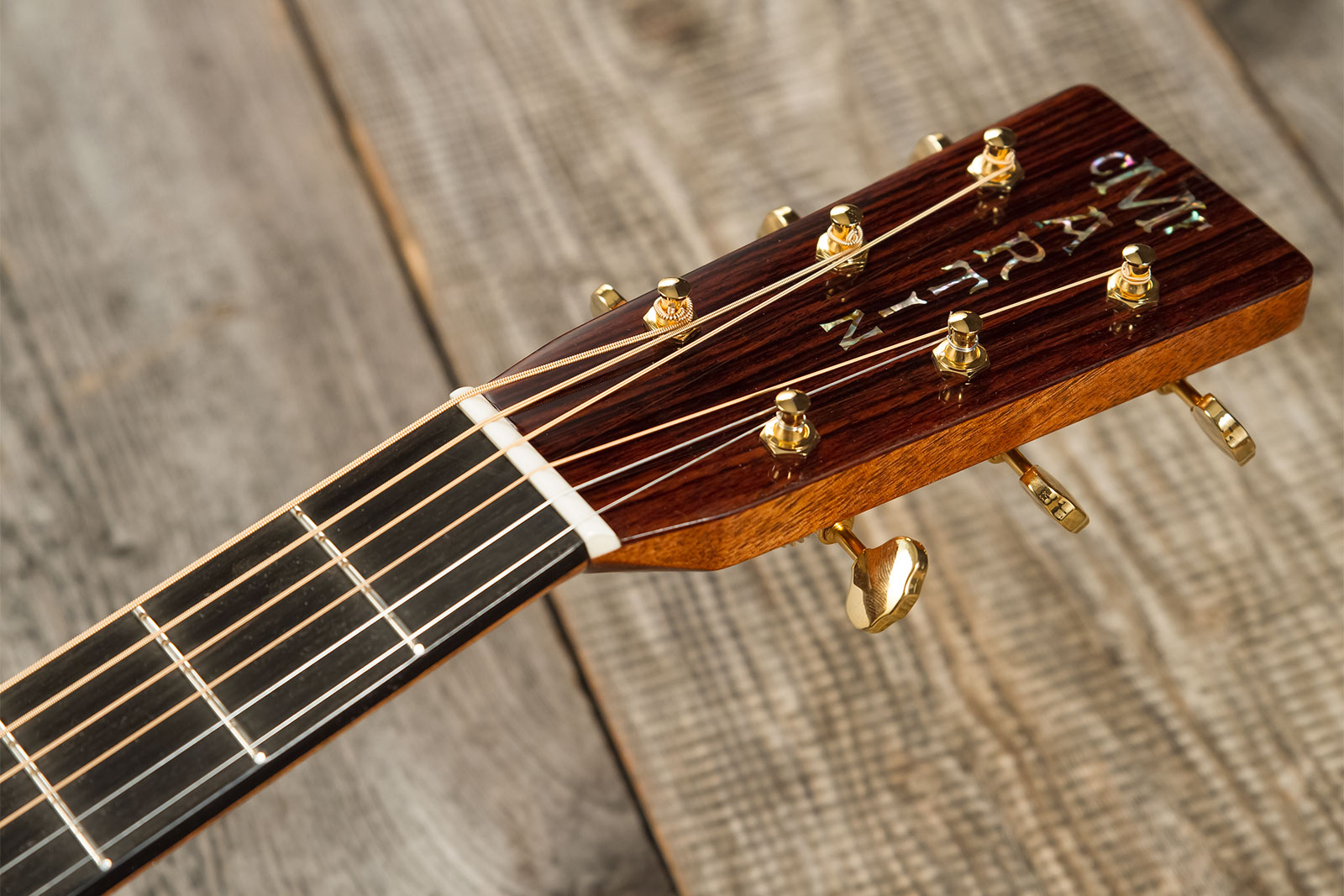 Martin Custom Shop Cs-d-c23036012 Dreadnought Epicea Adirondack Palissandre Eb #2814870 - Natural - Volksgitaar - Variation 7