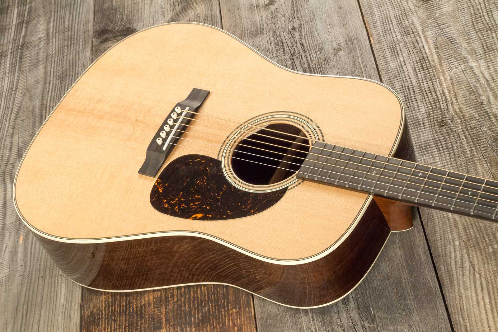Martin Custom Shop Cs-d-c23036016 Dreadnought Epicea Palissandre Eb #2814869 - Natural - Volksgitaar - Variation 2