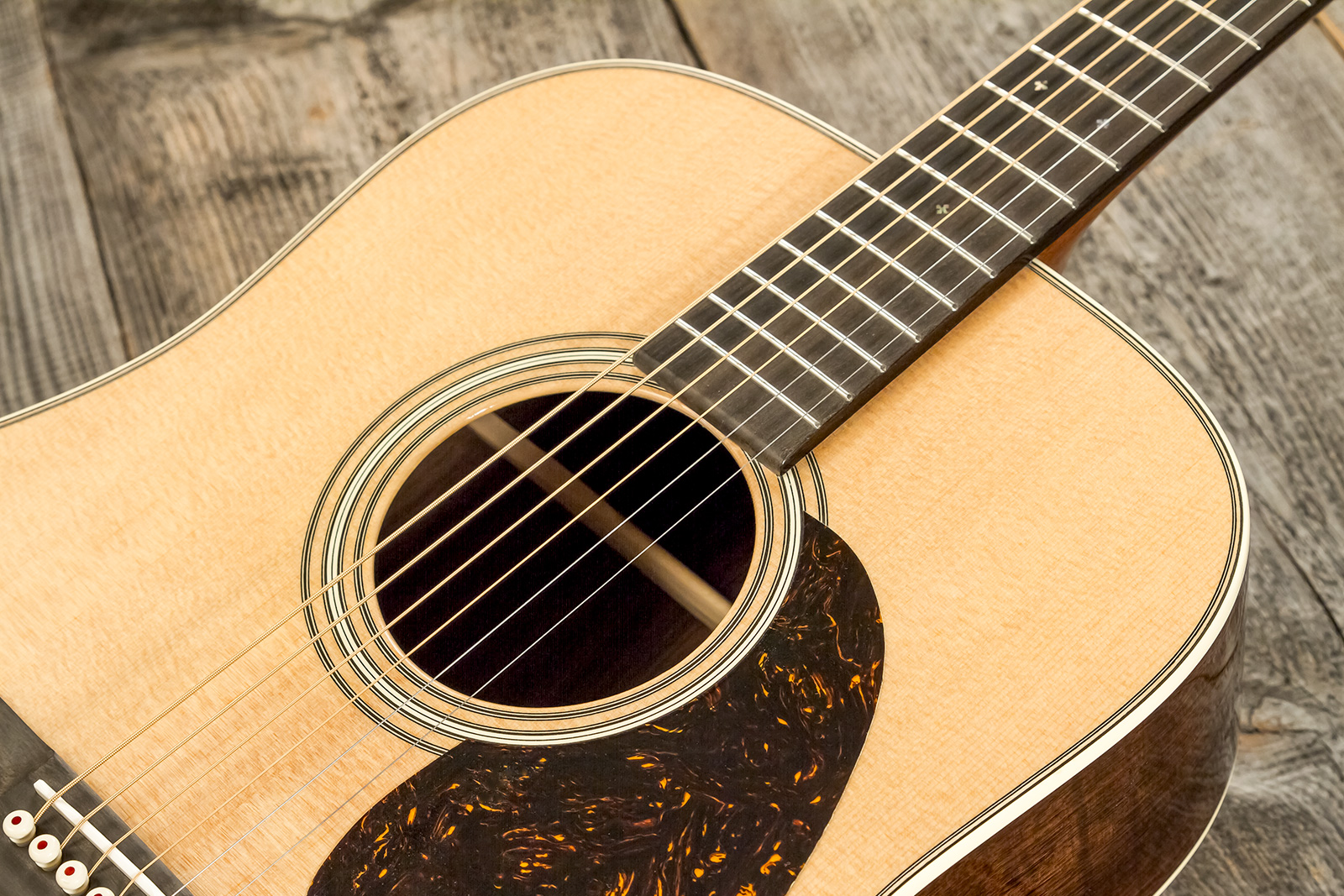 Martin Custom Shop Cs-d-c23036016 Dreadnought Epicea Palissandre Eb #2814869 - Natural - Volksgitaar - Variation 3