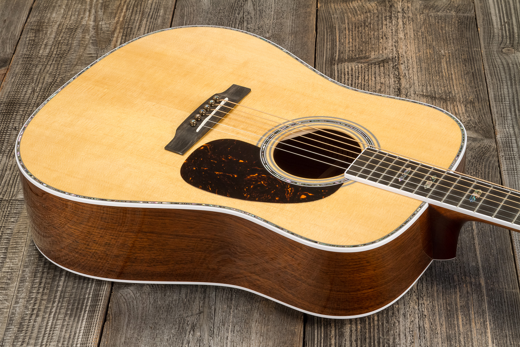 Martin Custom Shop Cs-d-c23036414 Dreadnought Epicea Palissandre Eb #2816486 - Natural Aging Toner - Volksgitaar - Variation 2