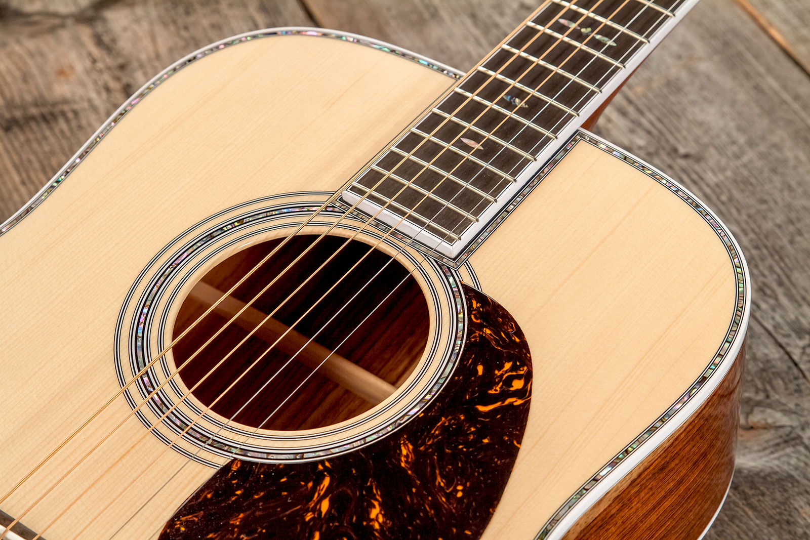 Martin Custom Shop Cs-d-c23036416 Dreadnought Epicea Palissandre Eb #2816485 - Natural - Volksgitaar - Variation 3
